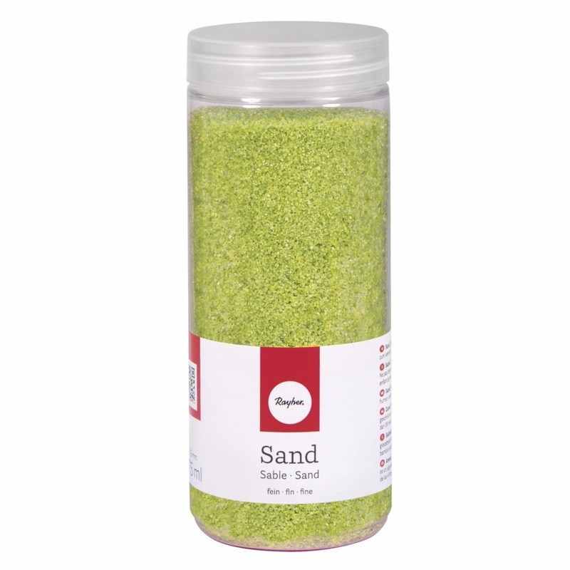 Fijne zandkorreltjes groen 475 ml