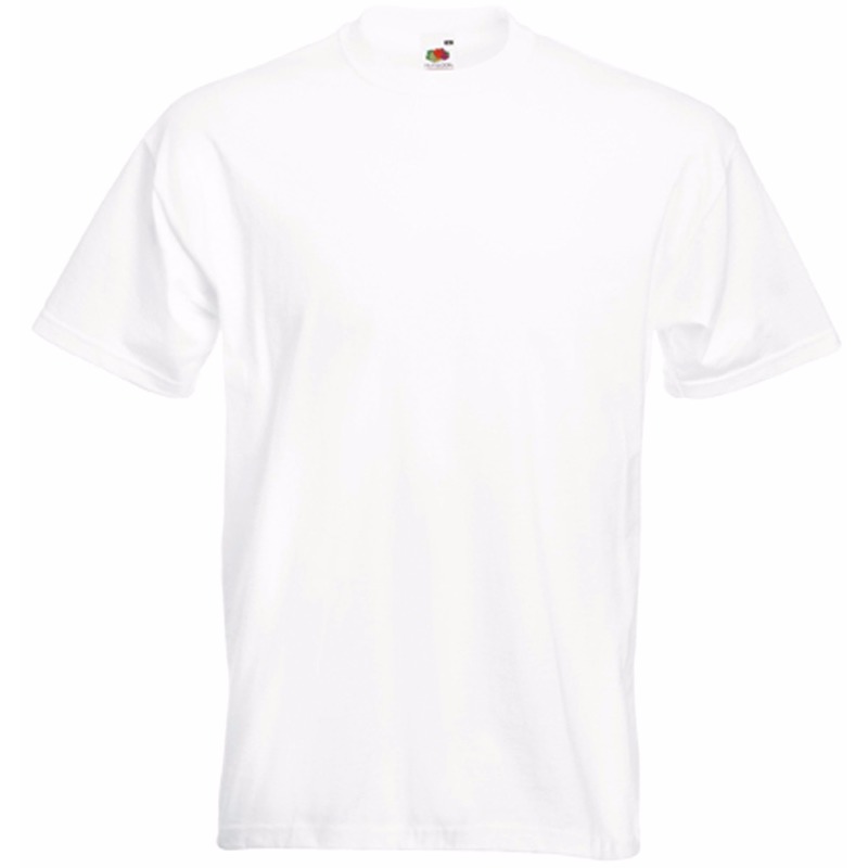 Fruit of the Loom tshirt ronde hals wit