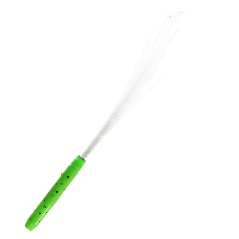 Gekleurde groene LED licht stick met fiber