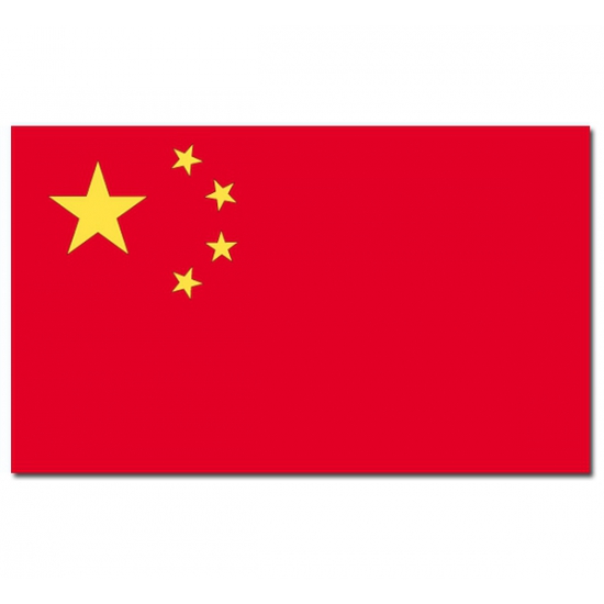 Gevelvlag-vlaggenmast vlag China 90 x 150 cm