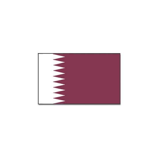 Gevelvlag-vlaggenmast vlag Qatar 90 x 150 cm