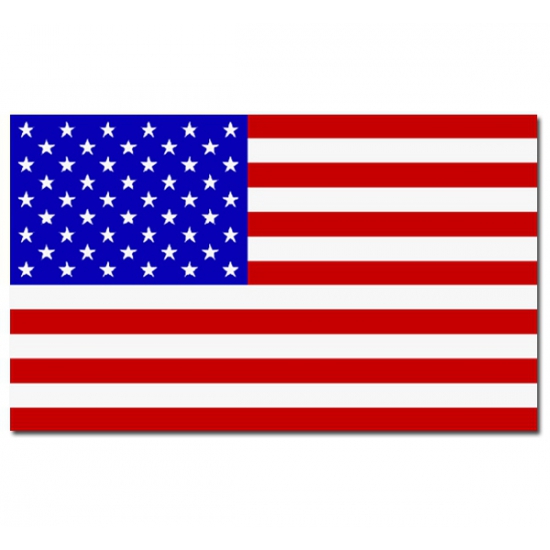 Gevelvlag-vlaggenmast vlaggen Verenigde Staten Amerika 90 x 150 cm