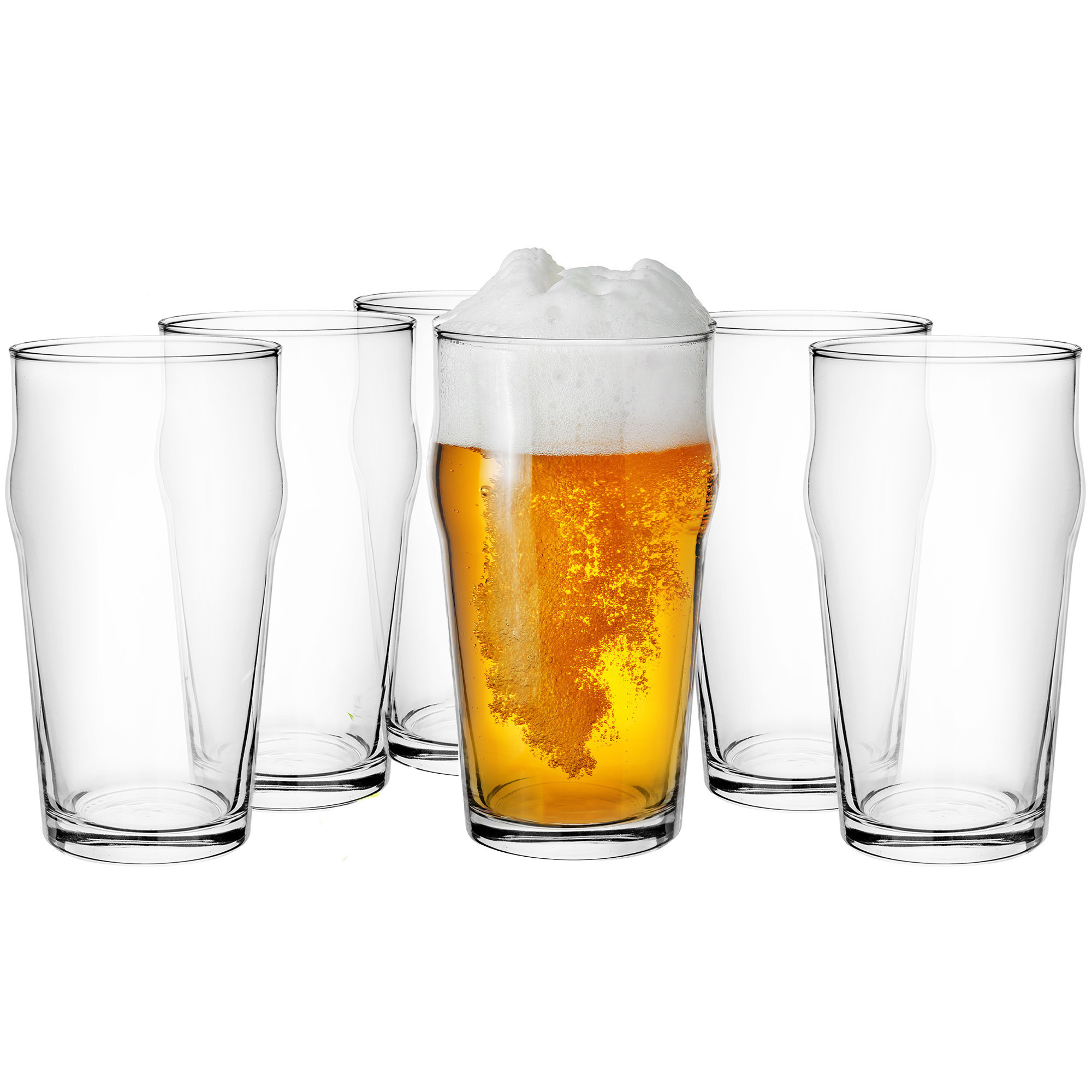 Glasmark Bierglazen 12x pils glas 530 ml glas speciaal bier
