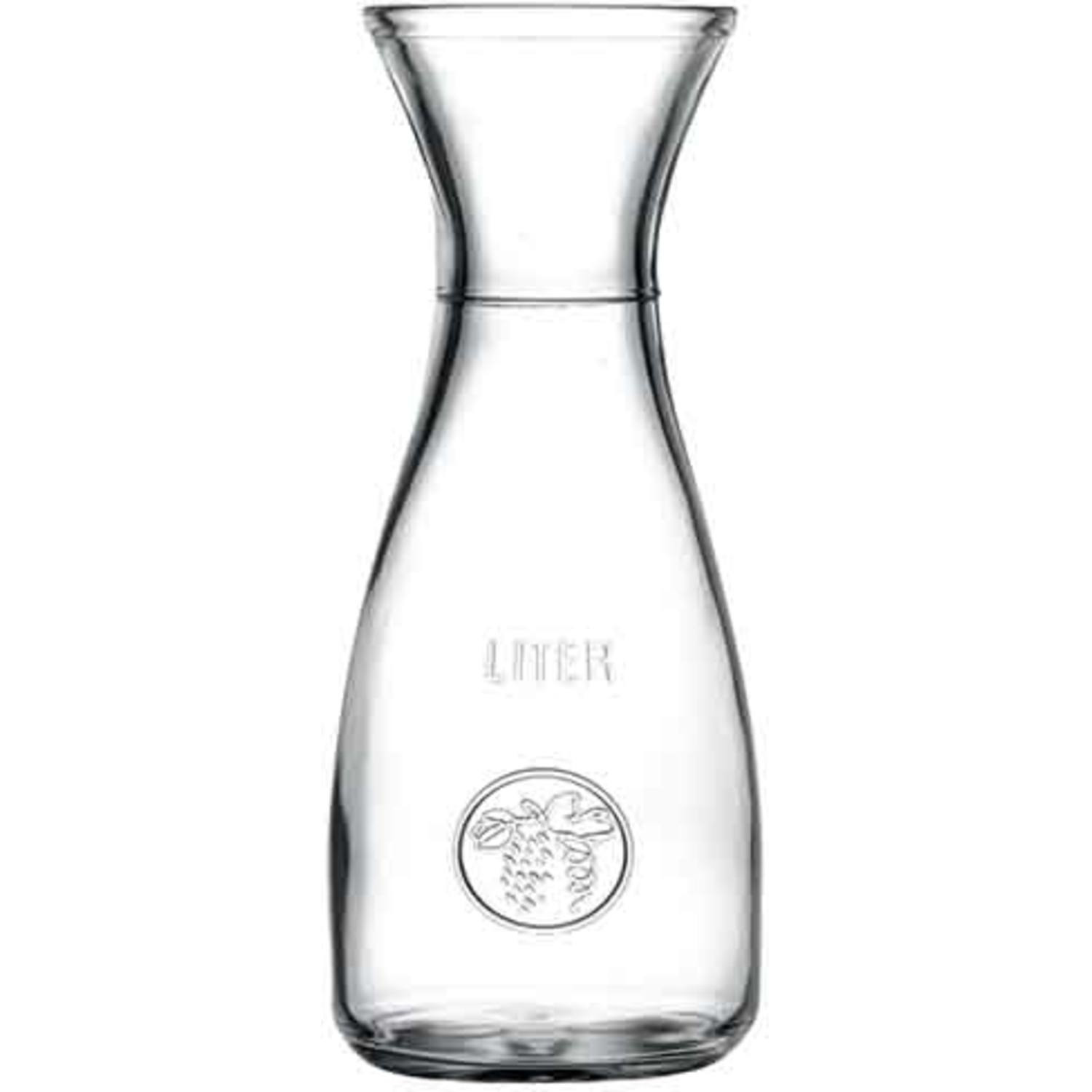 Glazen water karaffen 1 liter