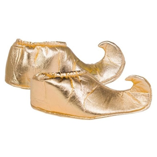 Gouden schoenovertrekken voor kinderen