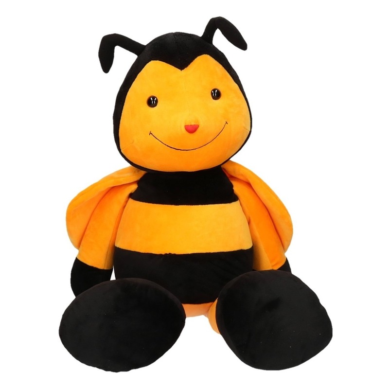 Grote bijen knuffel 65 cm