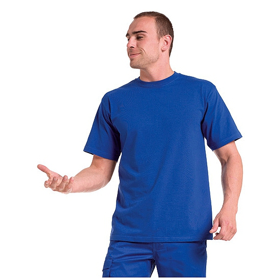 Grote maat heren t-shirts maat 4XL blauw