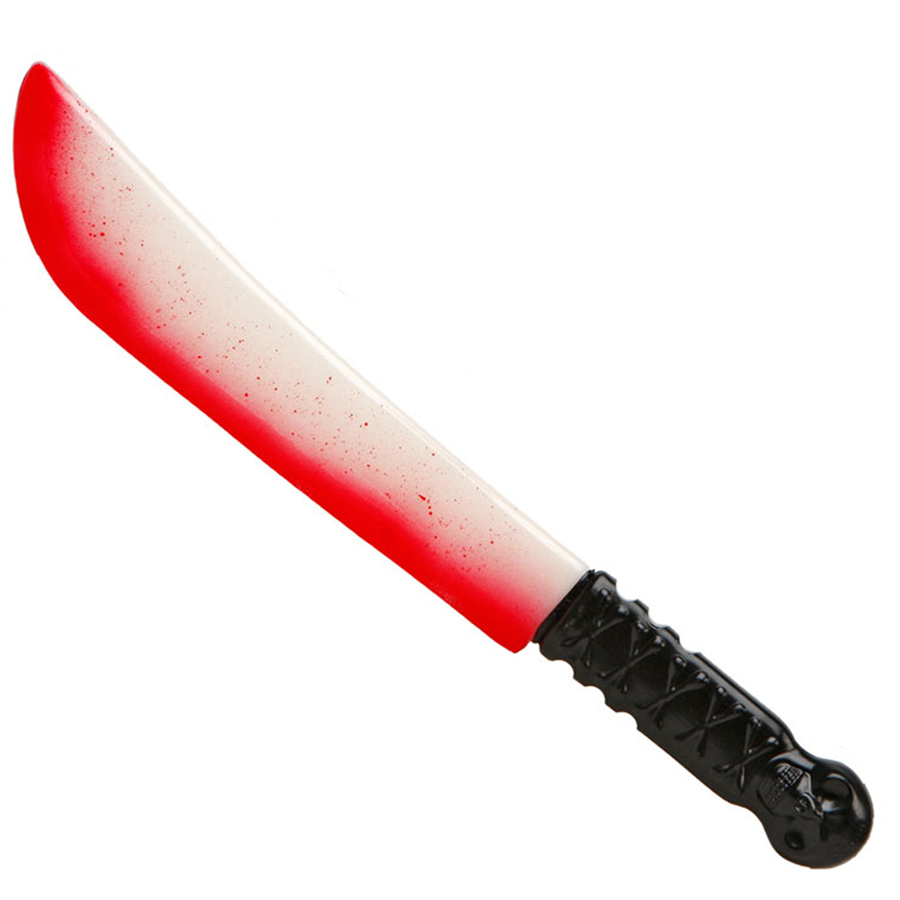 Grote machete-mes plastic 41 cm Halloween verkleed wapens accessoires
