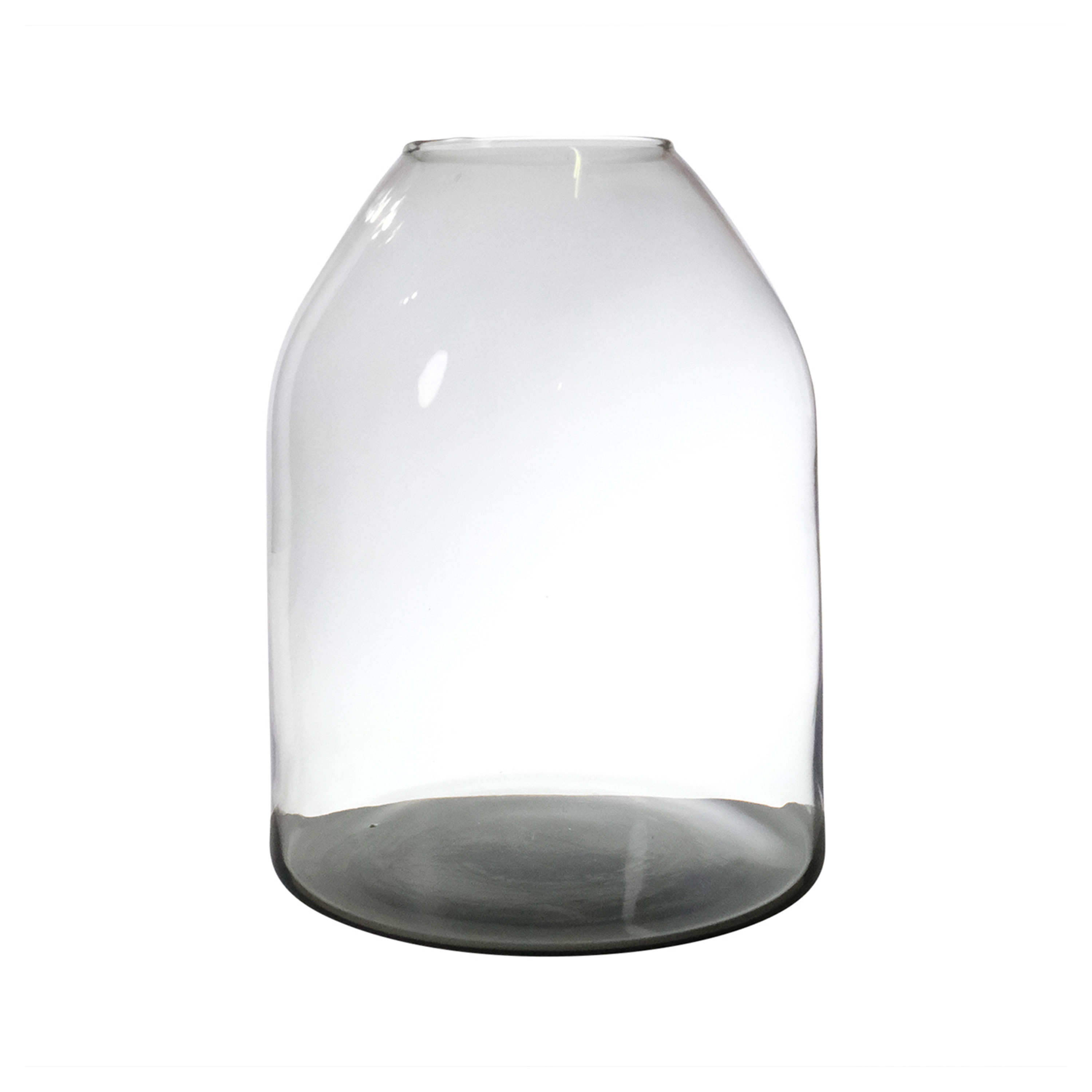 Hakbijl Glass Bloemenvaas Barcelona transparant eco glas D19 x H25 cm