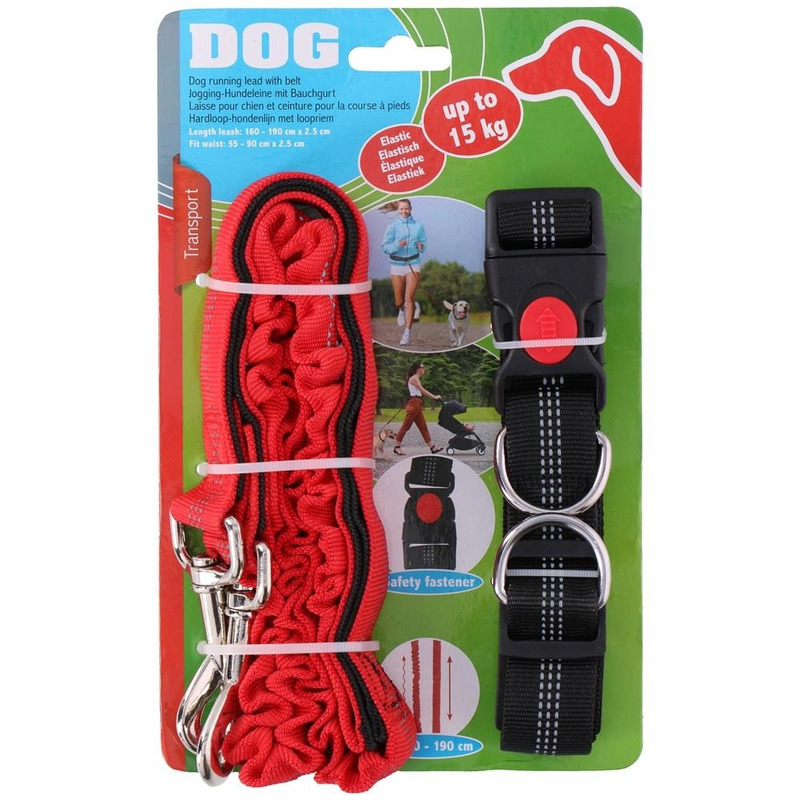 Handsfree hondenriem-hondenlijnen 190 cm