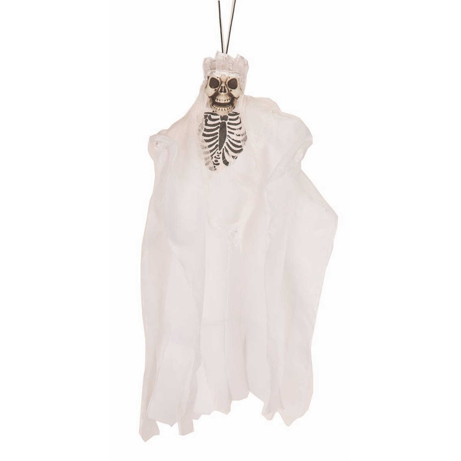Hangende horror decoratie skelet 30 cm bruid