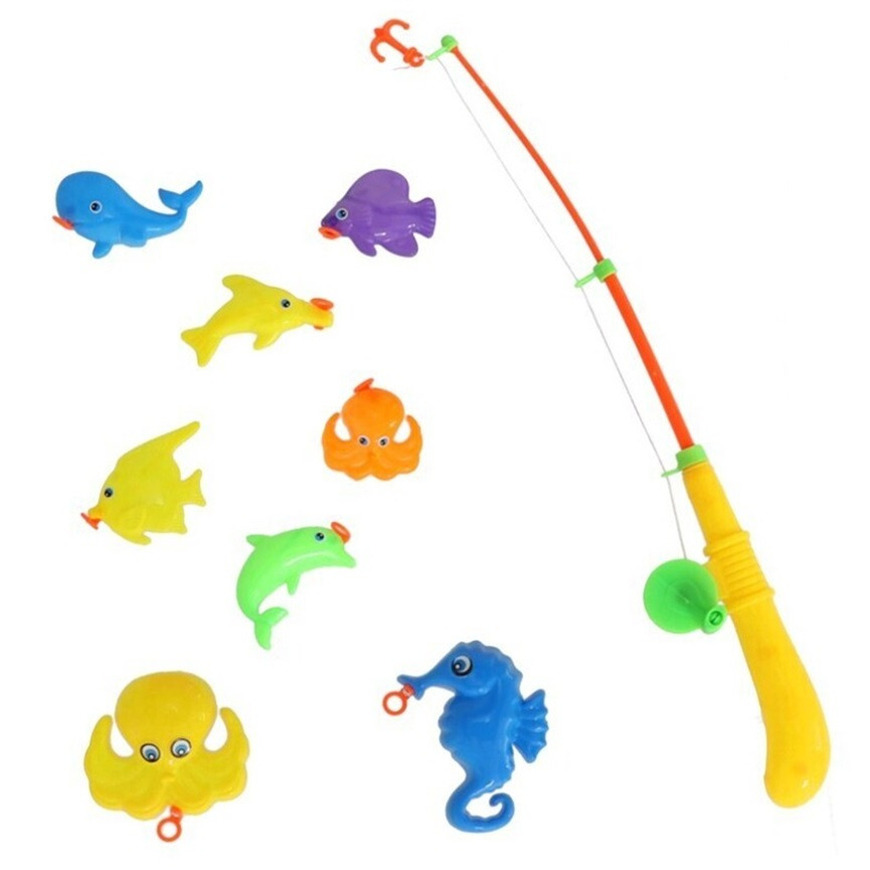 Hengelspel-vissen vangen kermis spel voor kinderen bad speelgoed