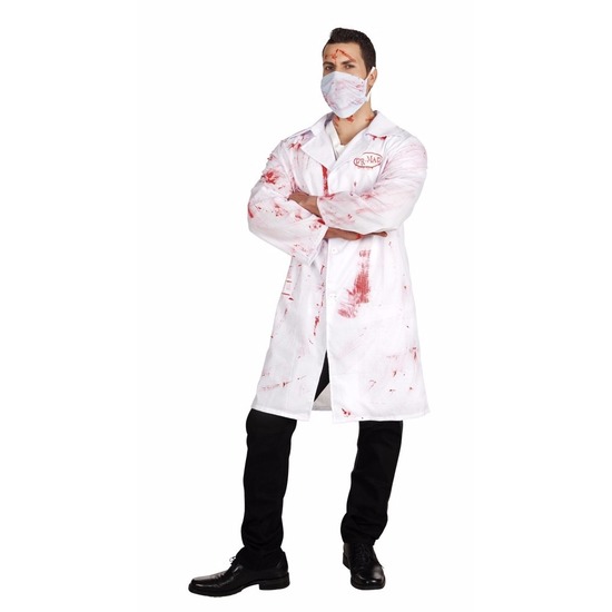 Horror artsen kostuum Dr. Mad voor mannen