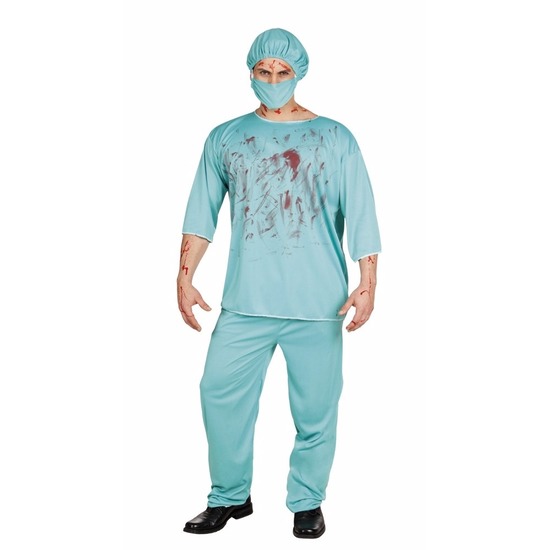 Horror ziekenhuis kostuum voor mannen