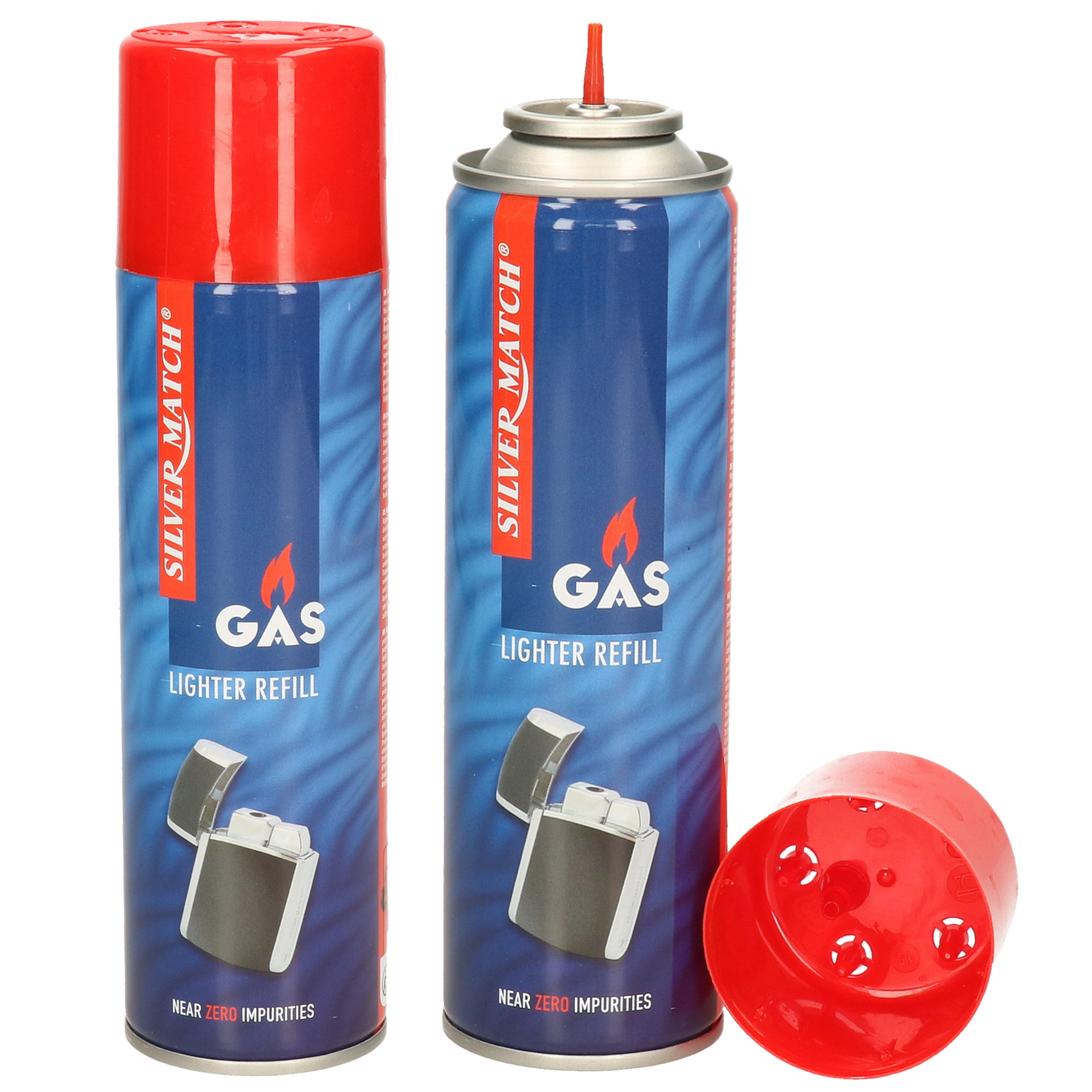 Humbert Aansteker gas-butaan gasfles 2x 250 ml voor kooktoestellen-aanstekers
