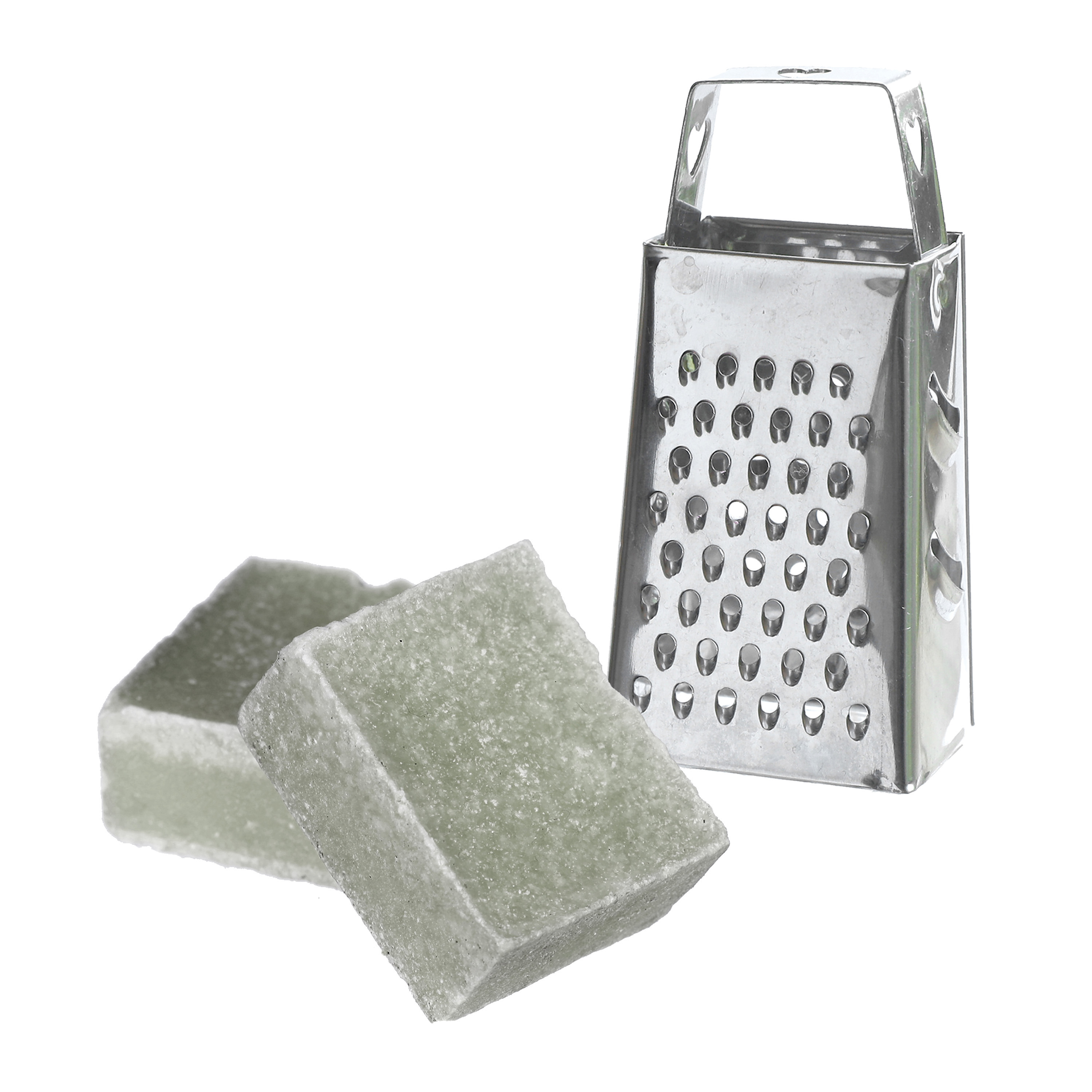 Ideas4seasons Amberblokjes-geurblokjes cadeauset eucalyptus geur inclusief mini rasp