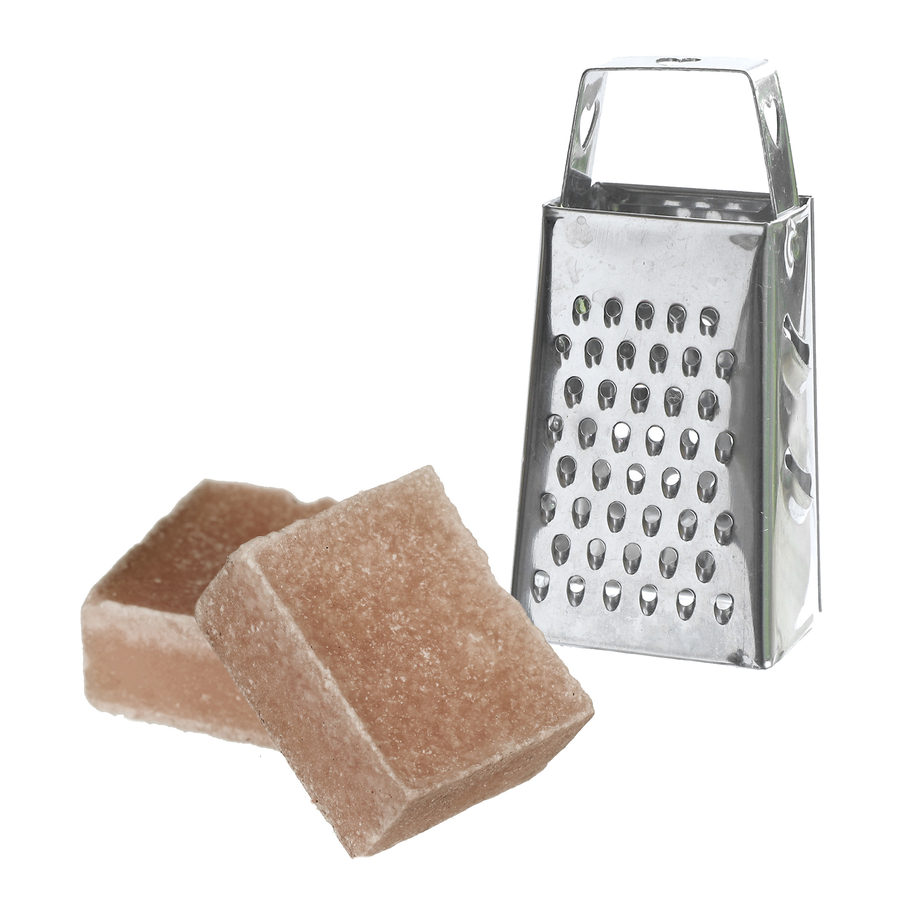 Ideas4seasons Amberblokjes-geurblokjes cadeauset sandelhout geur inclusief mini rasp