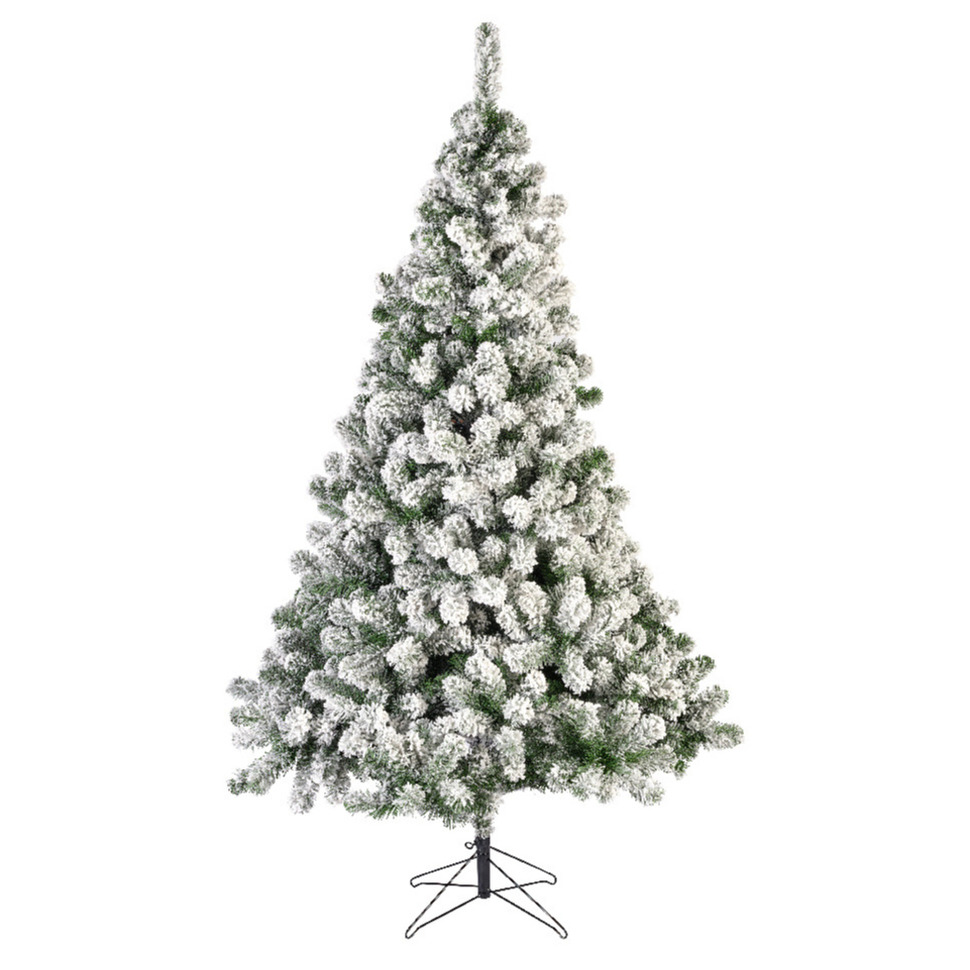 Kerst kunstboom Imperial Pine besneeuwd 240 cm