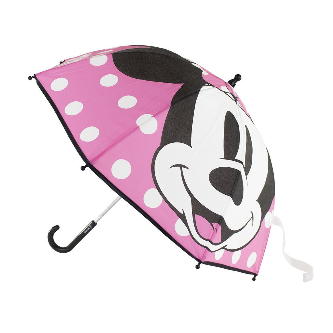 Kinder paraplu Minnie Mouse roze 71 cm