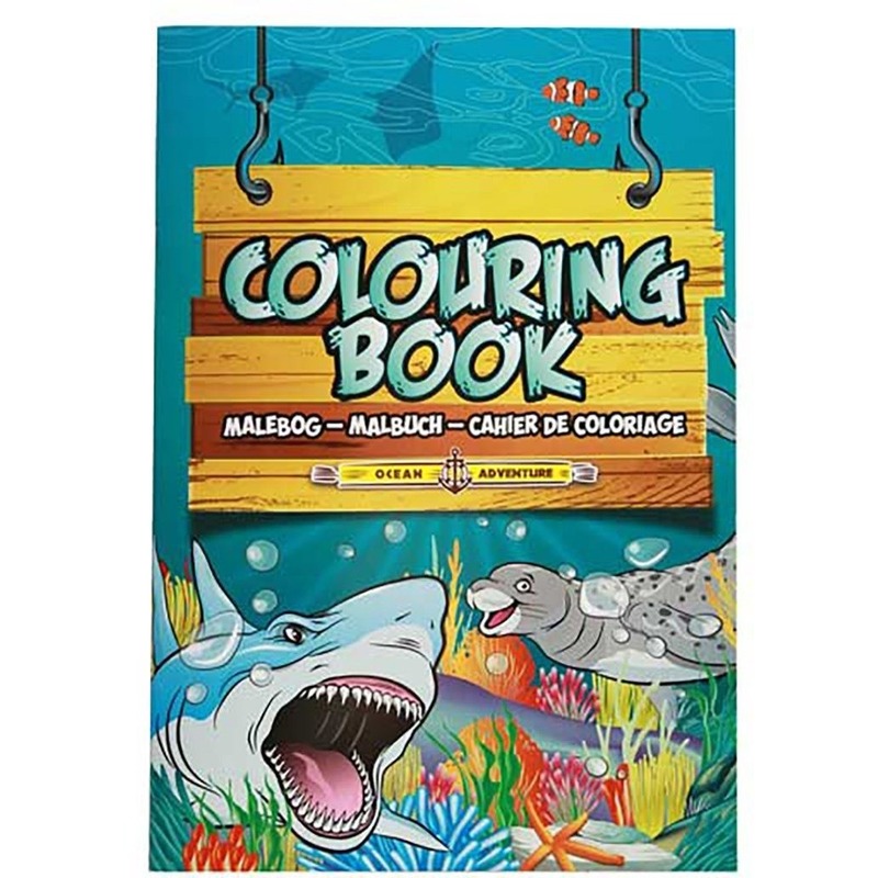 Kinderspeelgoed oceaan dieren thema kleurplaten A4 formaat kleurboeken-tekenboeken