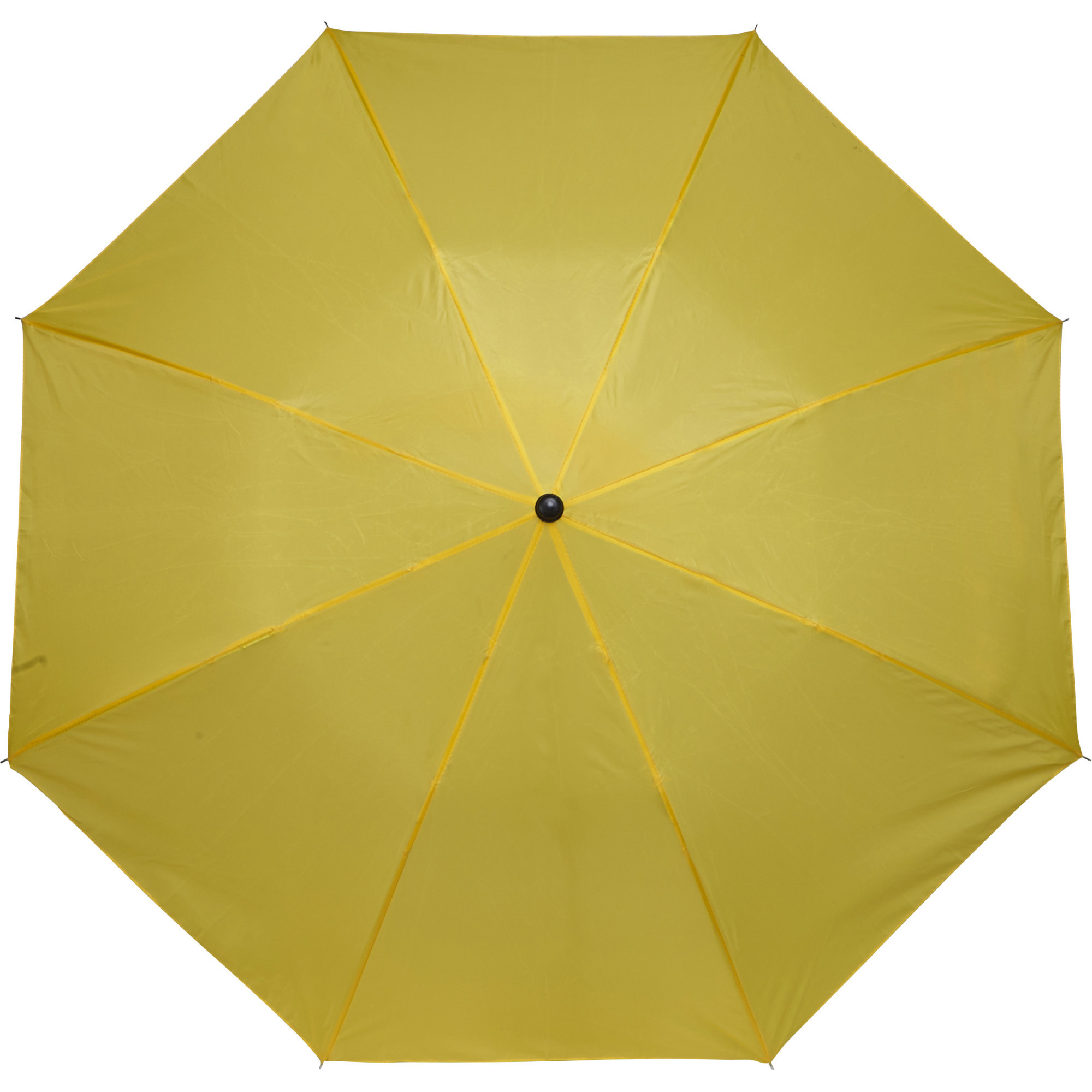 Kleine opvouwbare paraplu geel 93 cm