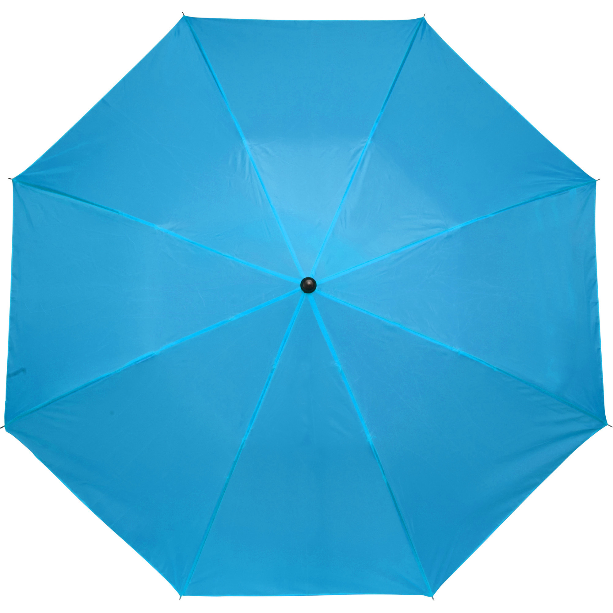 Kleine opvouwbare paraplu lichtblauw 93 cm