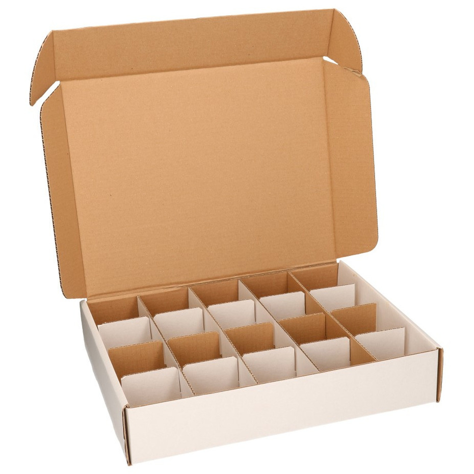 Knutsel-hobby opbergdozen-opbergboxen met 8 cm vakken