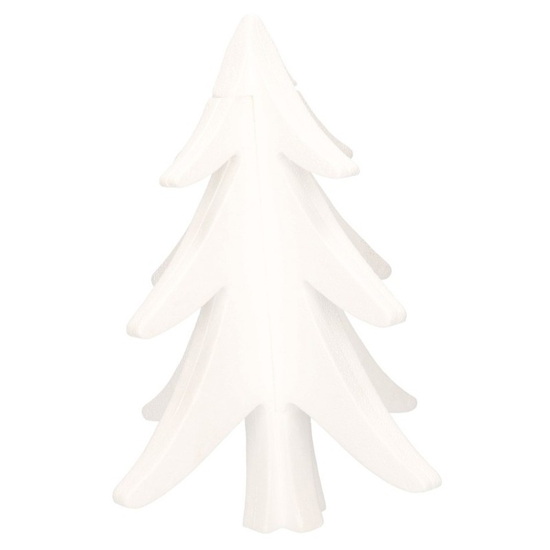 Knutselmateriaal kerstboom 30 cm styrofoam-polystyreen-piepschuim