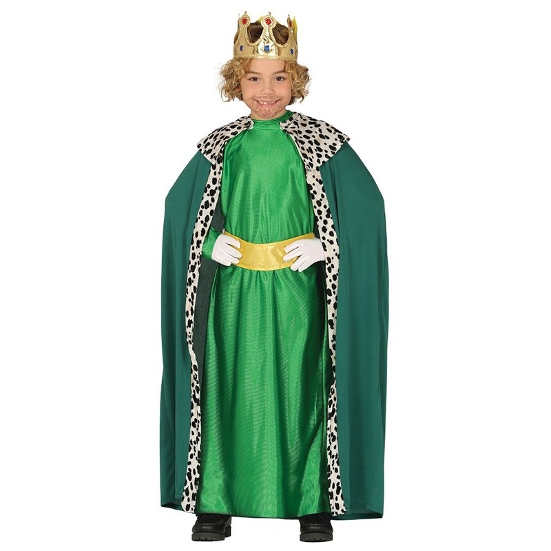Koning Caspar verkleedkleding voor kinderen