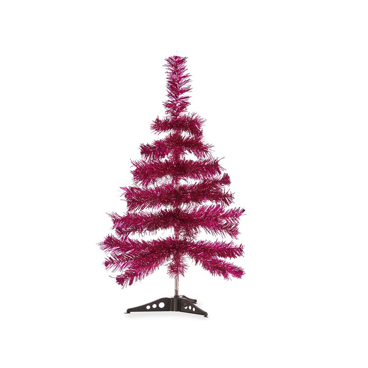 Krist+ kunst kerstboom klein fuchsia roze 60 cm