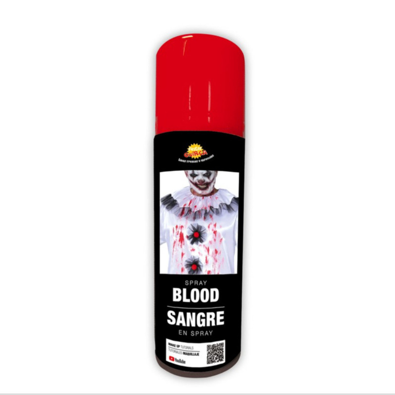 Kunstbloed spray voor lichaam en kleding 75 ml