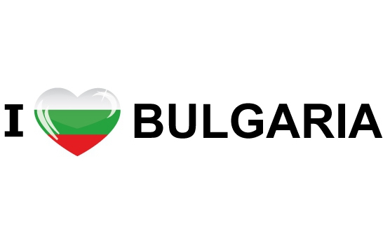 Landen sticker I Love Bulgaria