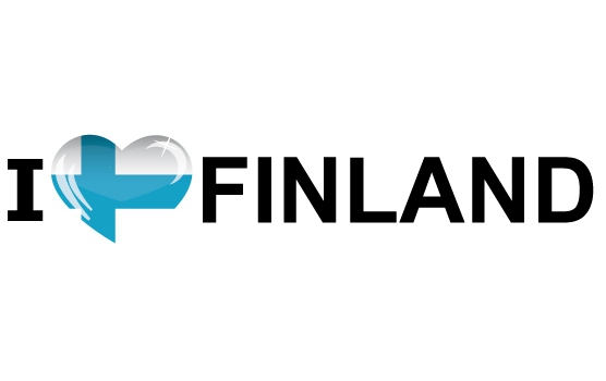 Landen sticker I Love Finland