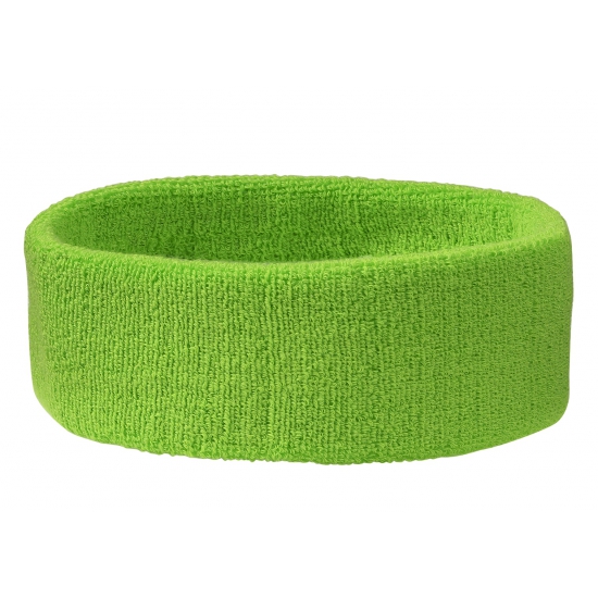 Lime groene hoofd zweetband