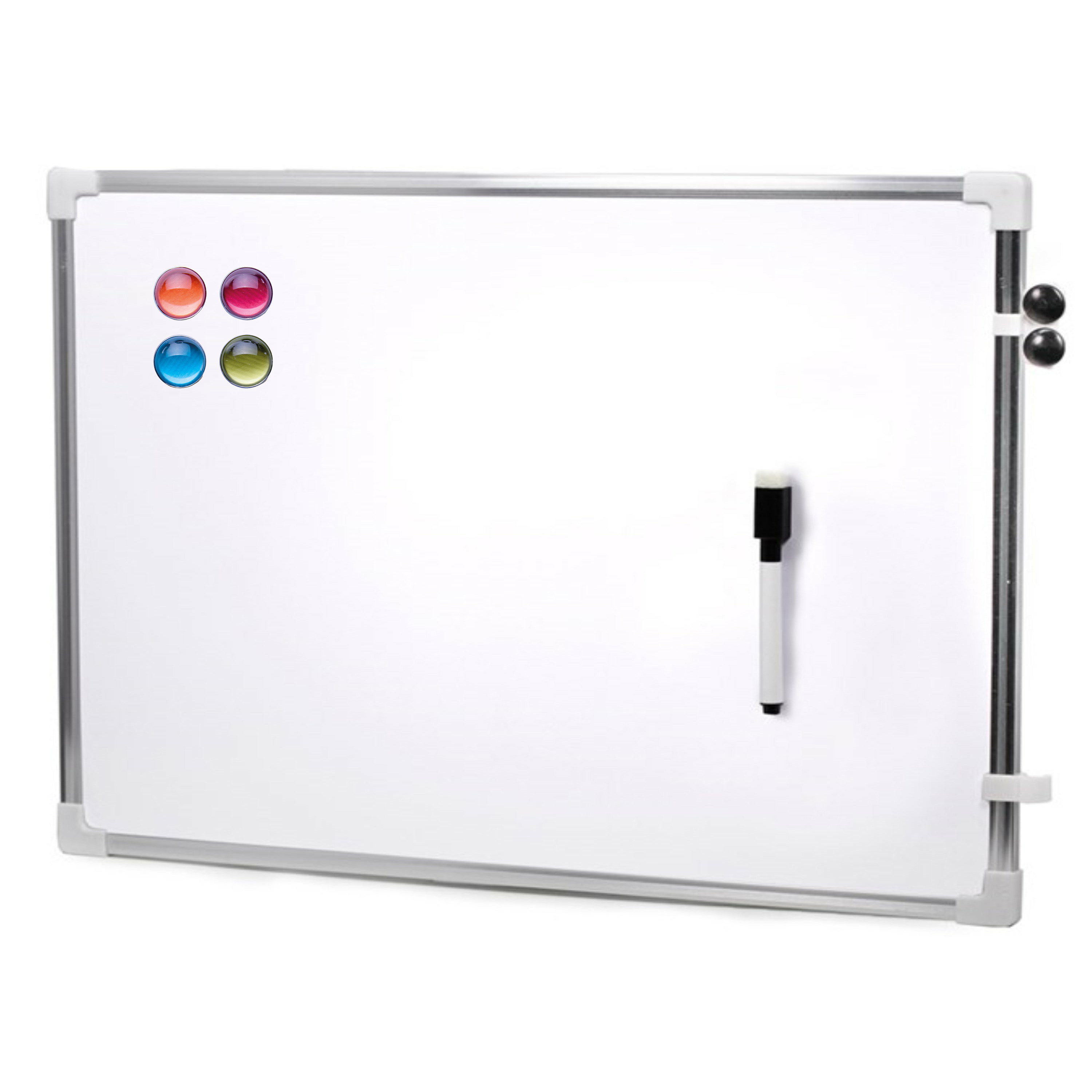 Magnetisch whiteboard met marker-magneten 60 x 40 cm