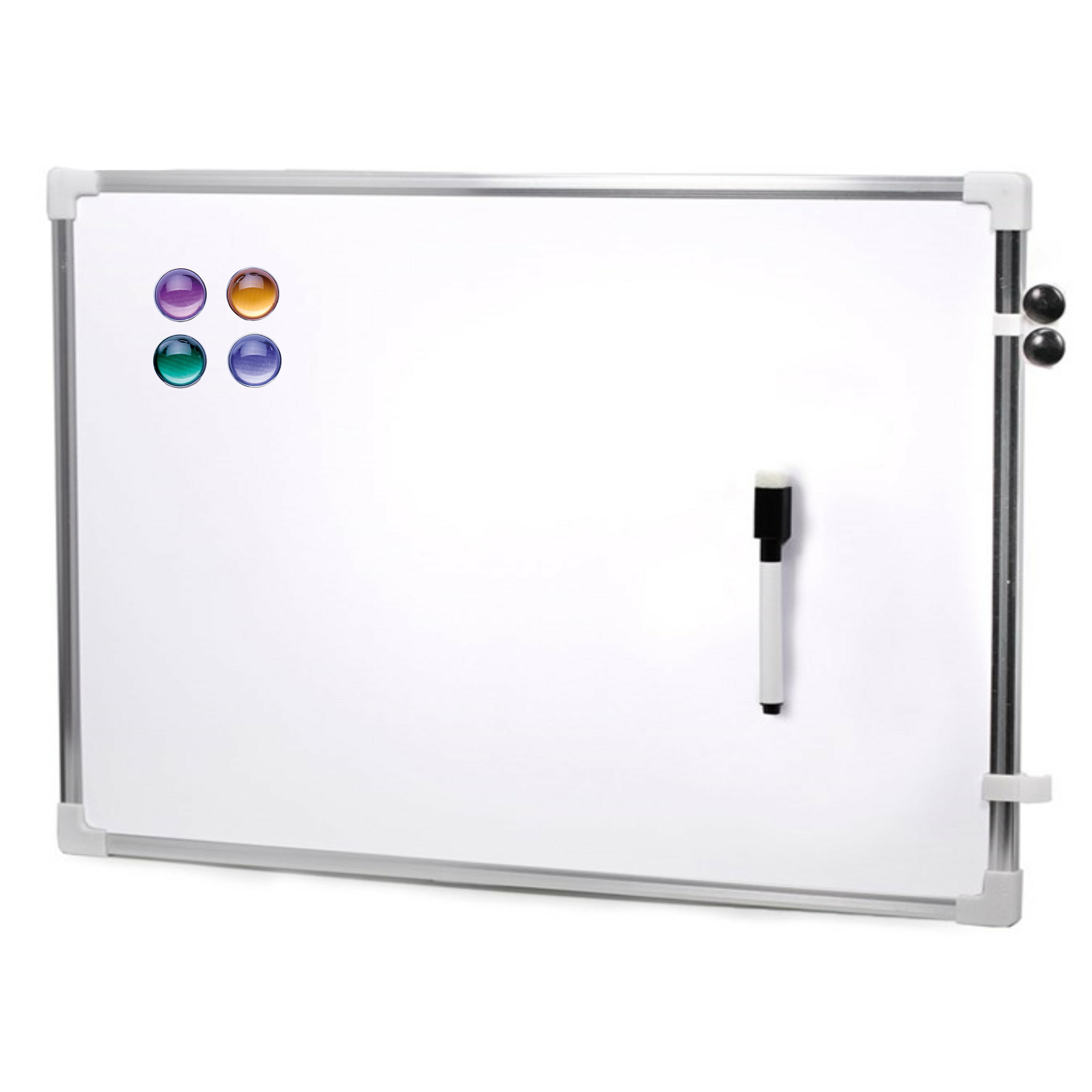 Magnetisch whiteboard met marker-magneten 60 x 40 cm