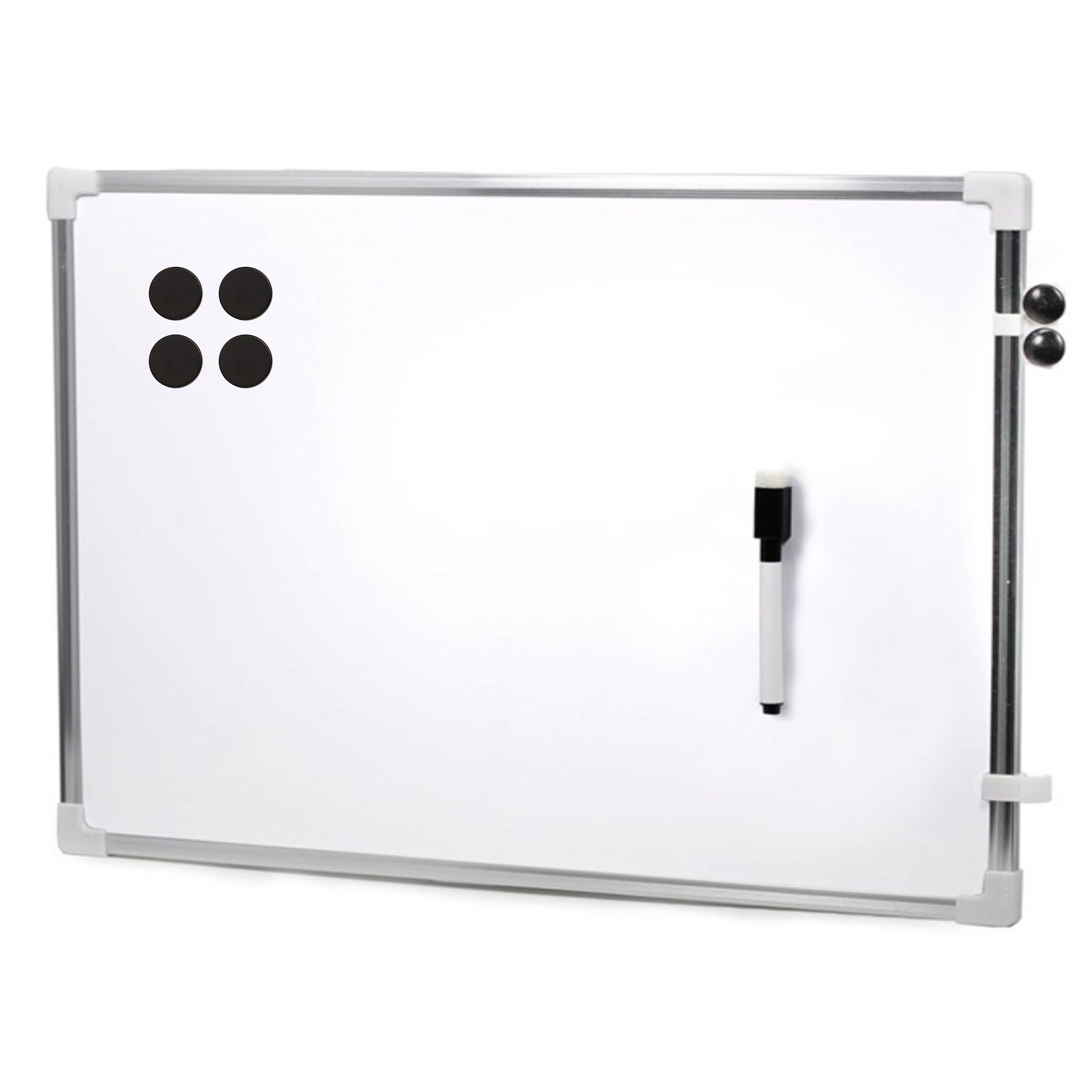 Magnetisch whiteboard met marker-magneten extra sterk 60 x 40 cm