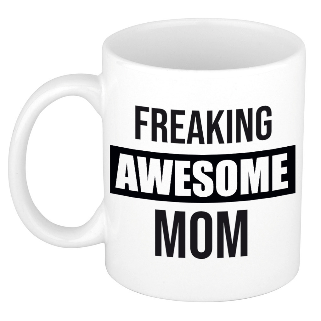 Mama-moeder cadeau mok-freaking awesome mom voor verjaardag-Moederdag