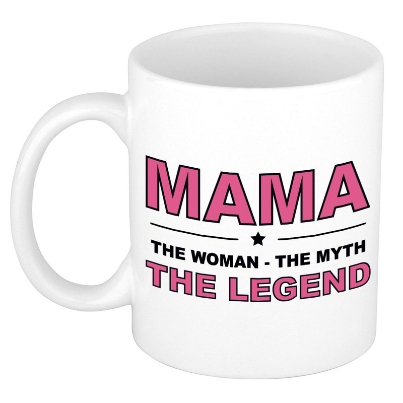 Mama the legend cadeau mok-verjaardag beker 300 ml