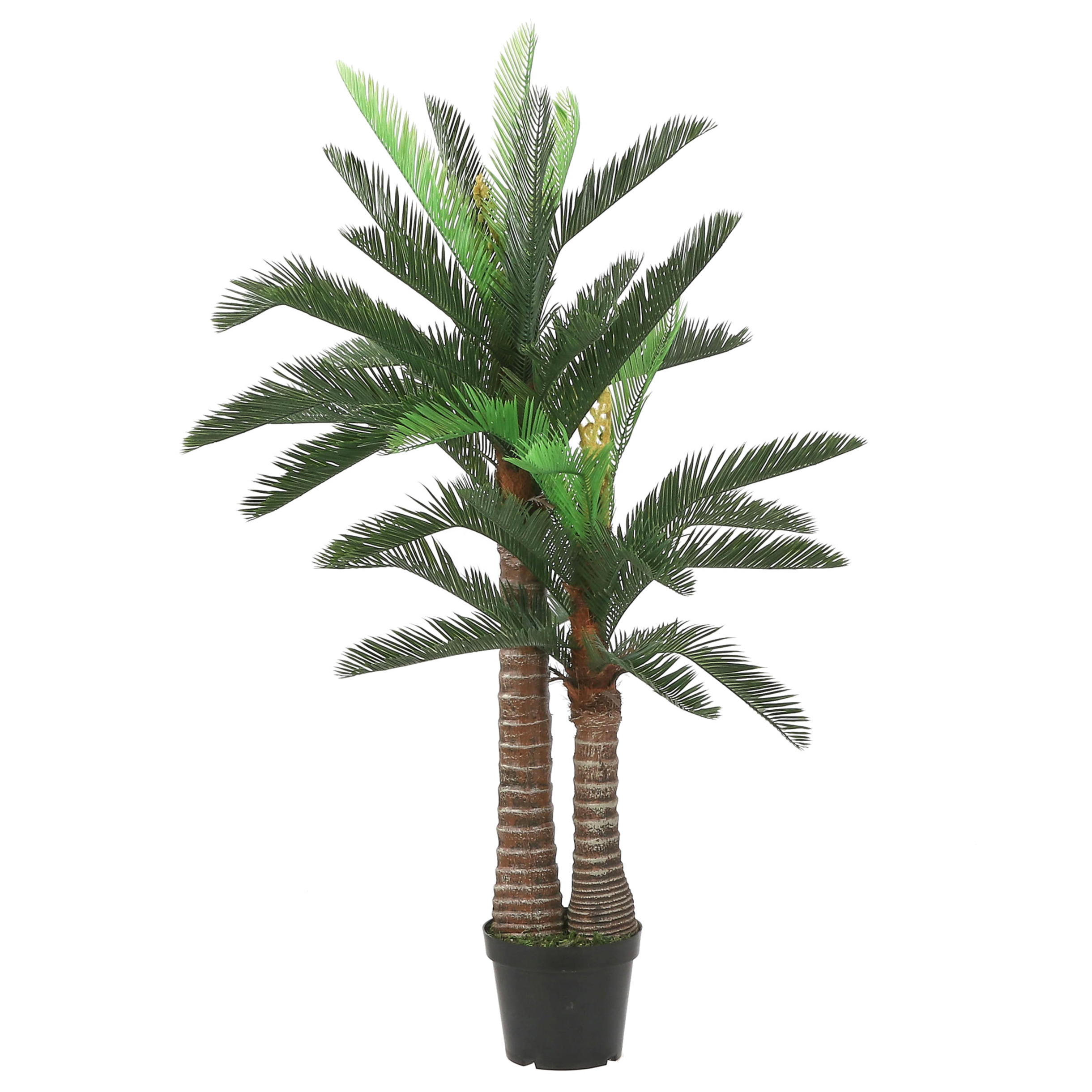 Mica Decorations grote Palm kunstplant groen H150 x D95 cm