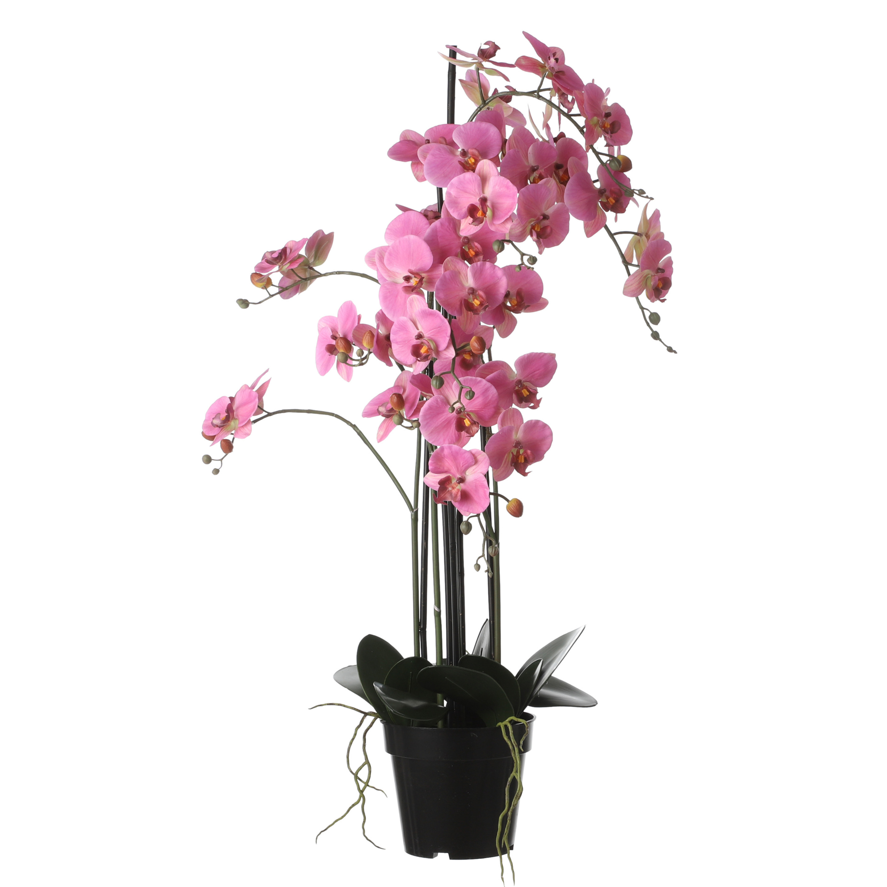 Mica Decorations Orchidee bloem kunstplant roze H97 x B19 cm