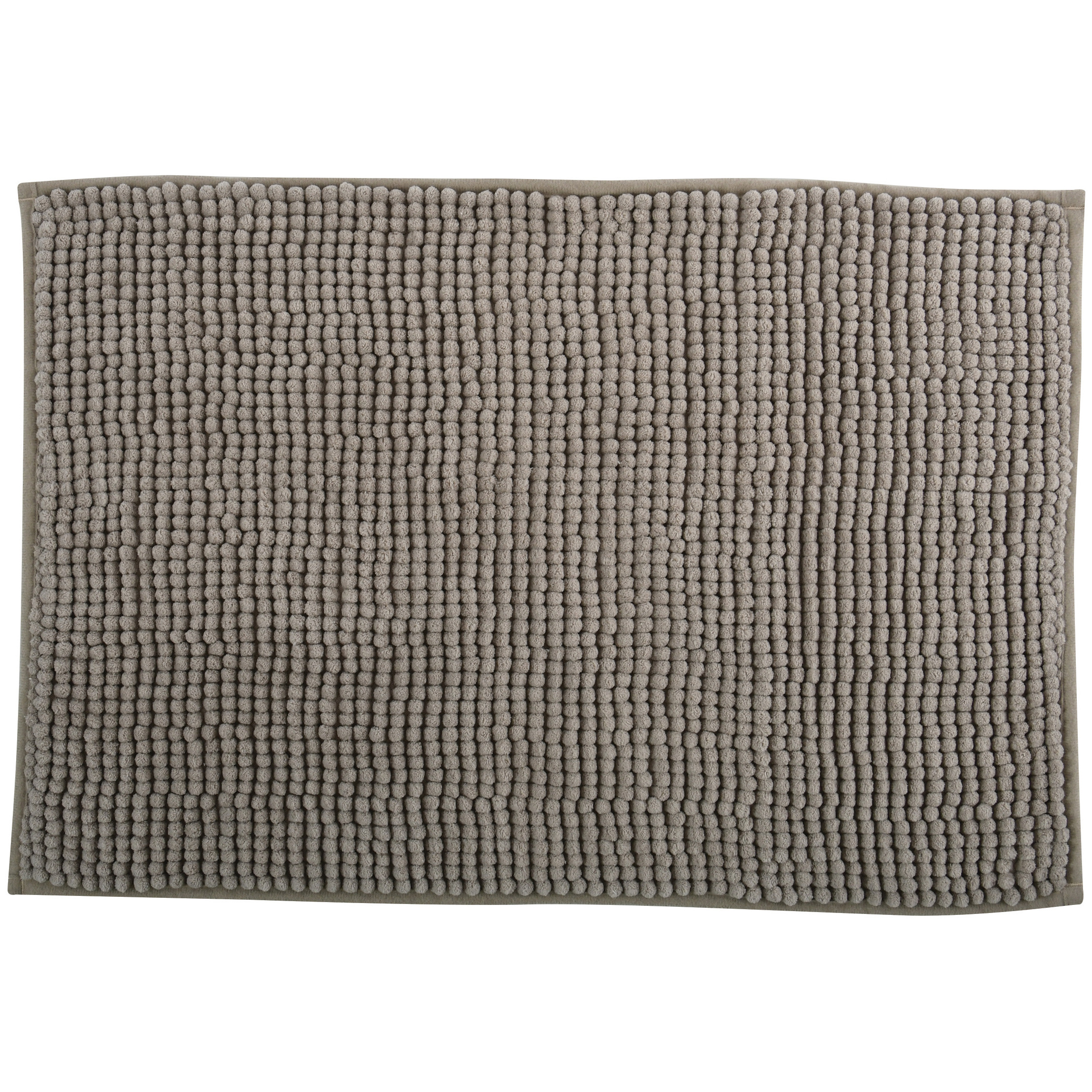 MSV Badkamerkleed-badmat voor op de vloer beige 40 x 60 cm Microvezel