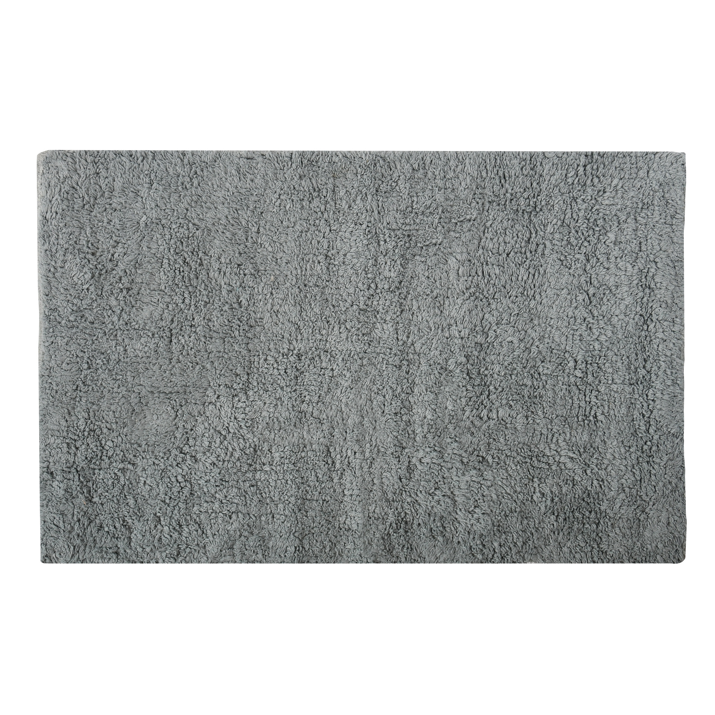 MSV Badkamerkleedje-badmat tapijt voor de vloer lichtgrijs 40 x 60 cm