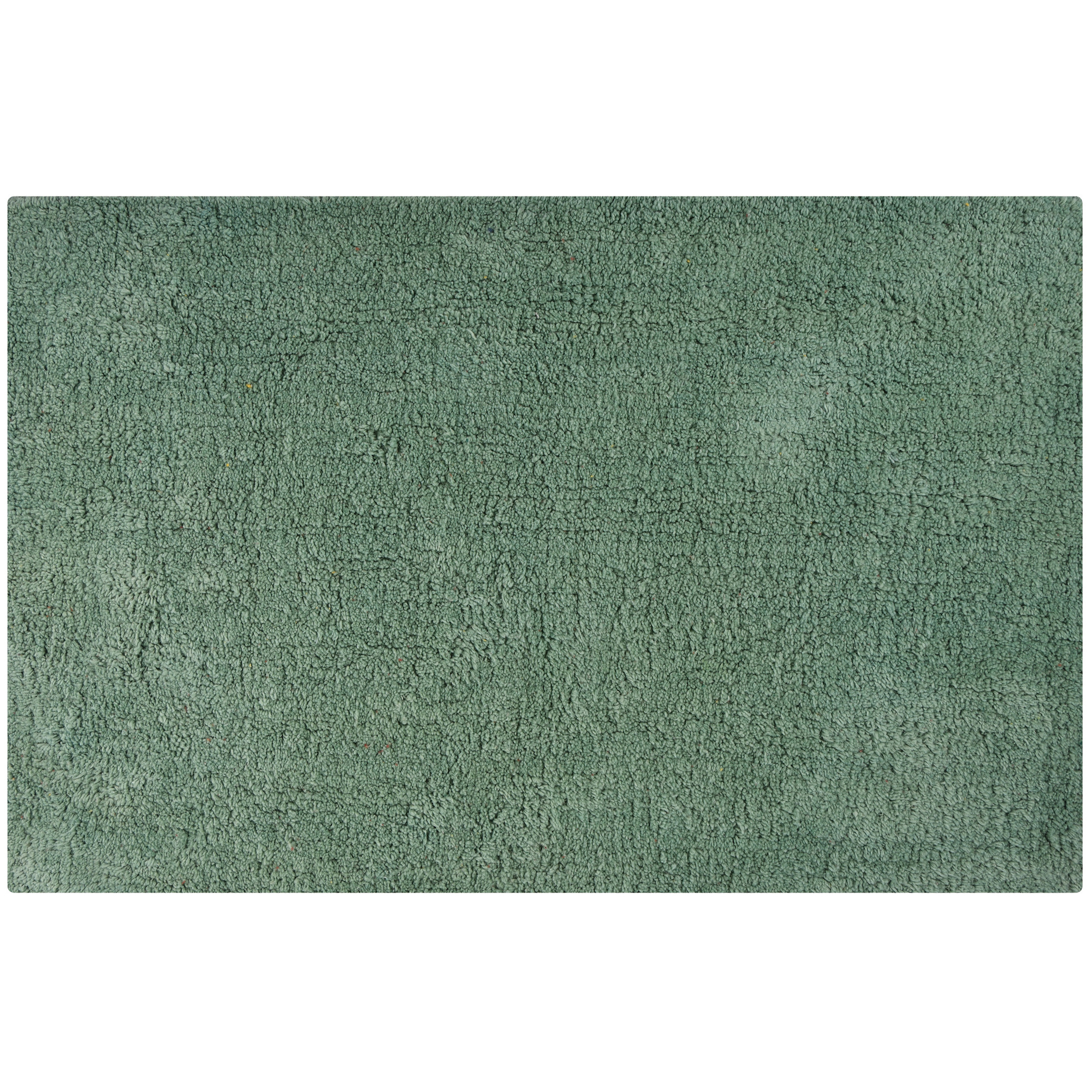 MSV Badkamerkleedje-badmat voor de vloer groen 45 x 70 cm