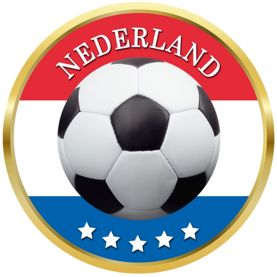 Nederland thema voetbal bierviltjes