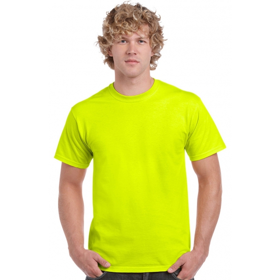 Neon kleurige gele shirtjes