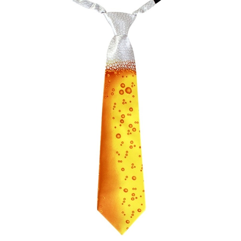 Oktoberfest bier thema verkleed stropdas