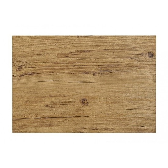 Onderlegger van bruin hout print 45 x 30 cm