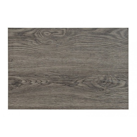Onderlegger van grijs hout print 45 x 30 cm