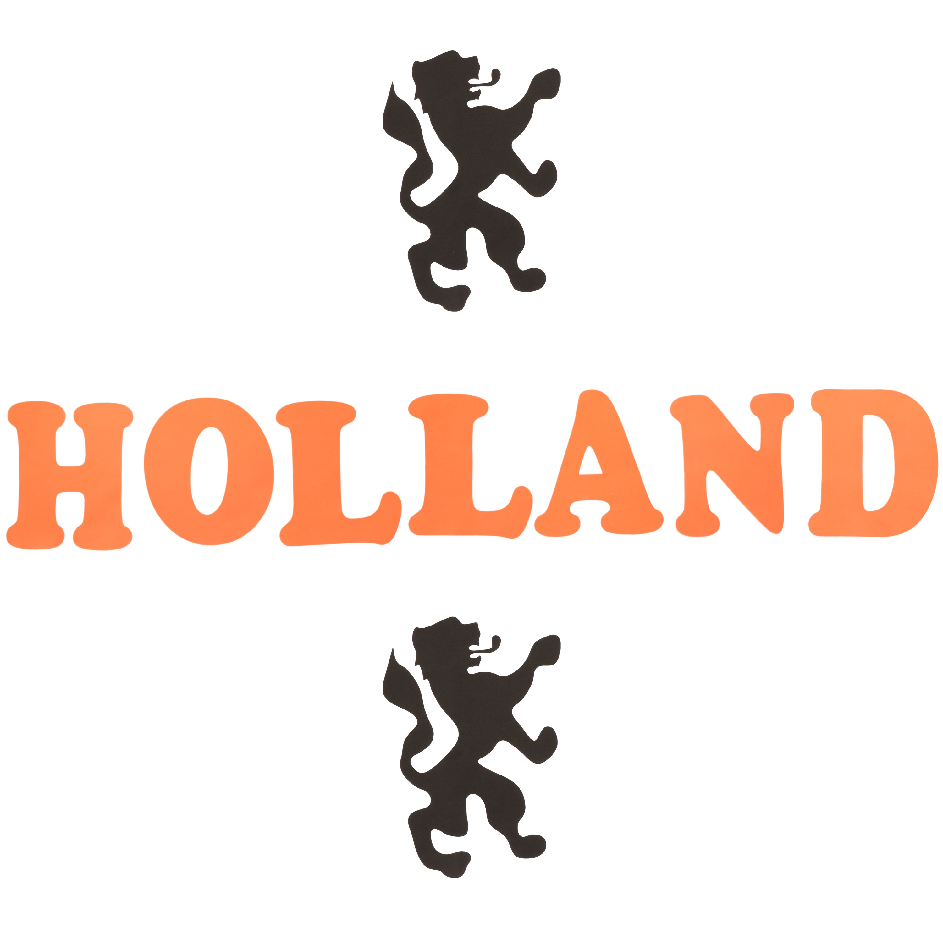 Oranje foam stickers Holland